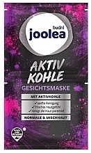 Парфумерія, косметика Маска для обличчя з активованим вугіллям - Joolea Activated Charcoal Face Mask