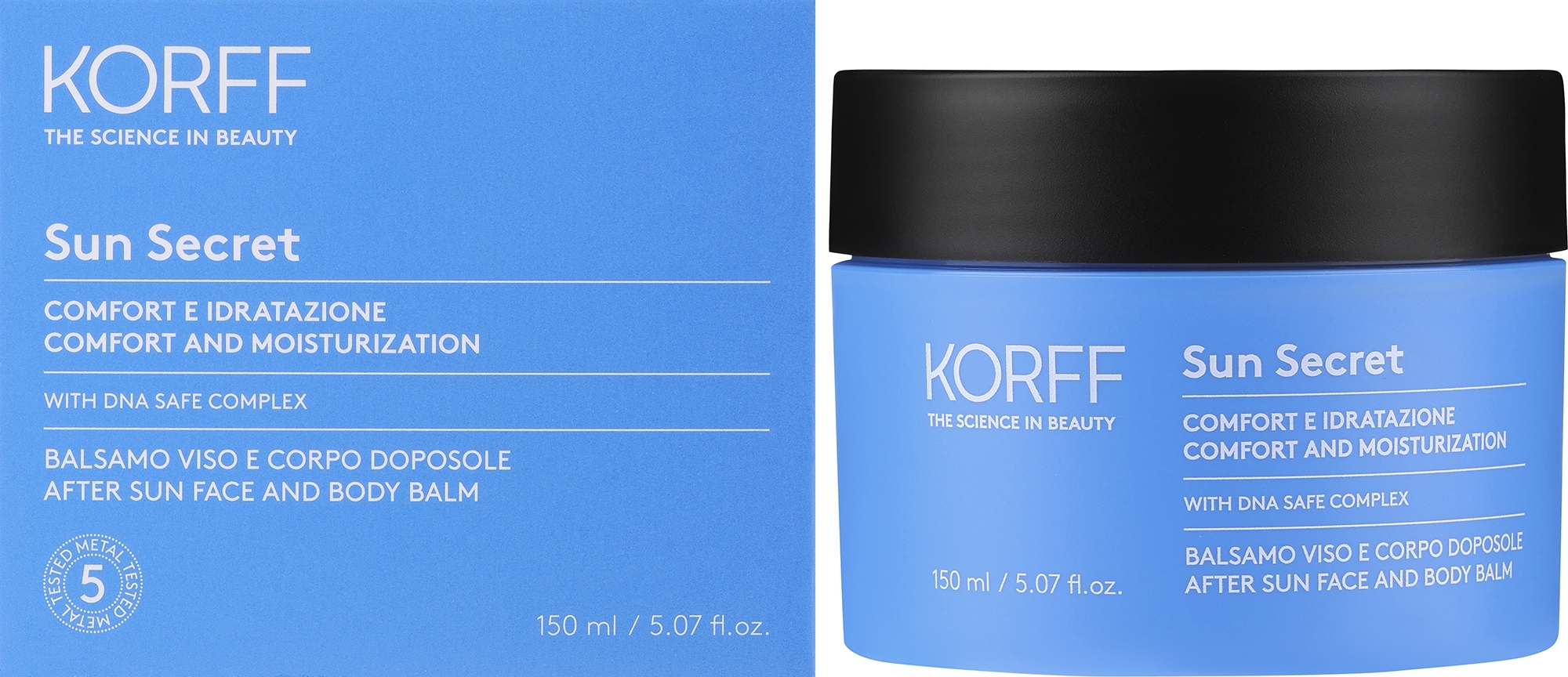 Бальзам после загара для лица и тела - Korff Sun Secret After Sun Balm — фото 150ml