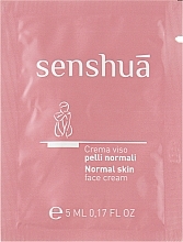 Парфумерія, косметика Крем для нормальної шкіри обличчя - KayPro Senshua Normal Skin Face Cream (пробник)