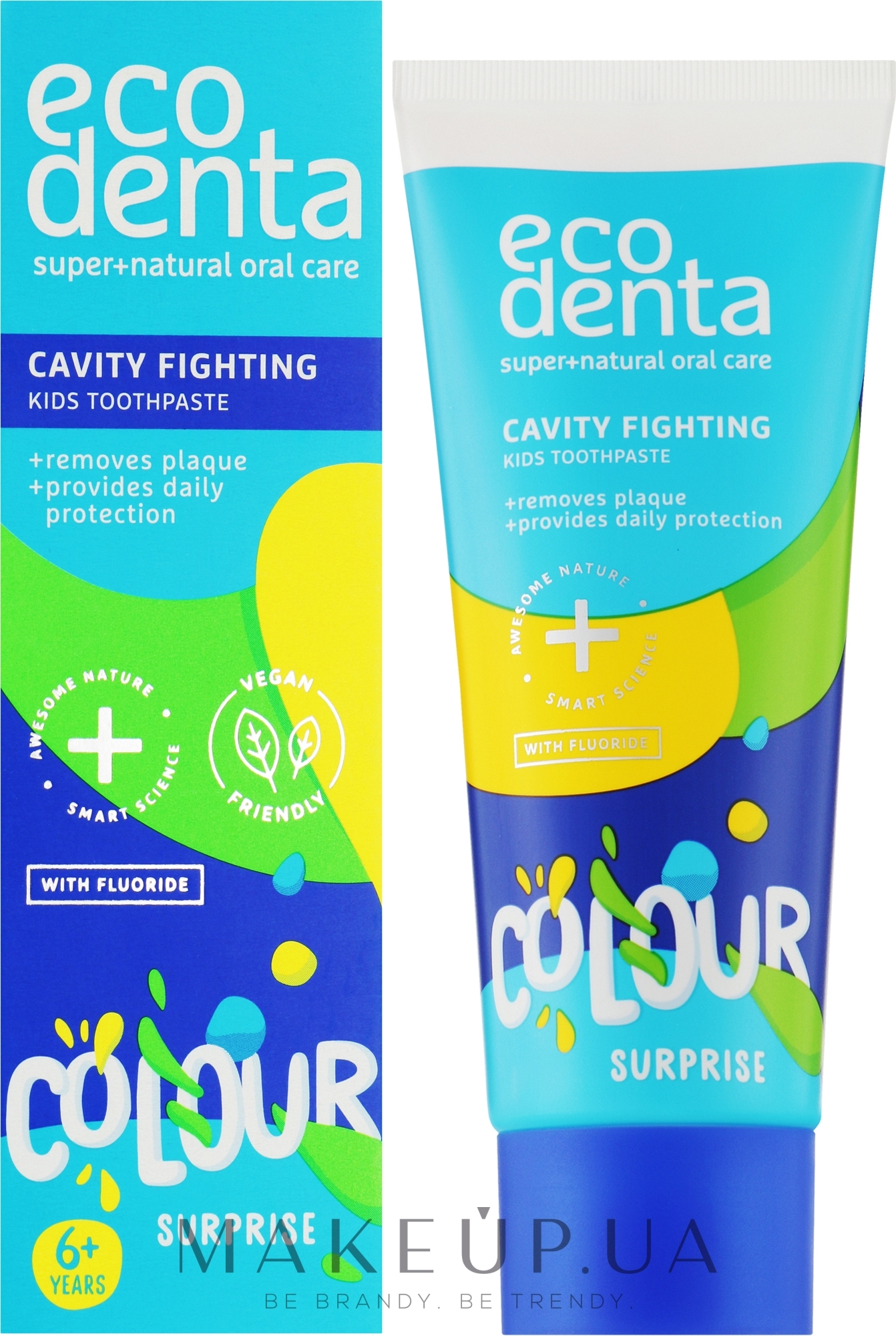 Зубна паста дитяча - Ecodenta Cavity Fighting Kids Toothpaste — фото 75ml