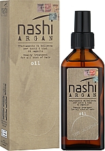 Олія косметична для всіх типів волосся - Nashi Argan Spray — фото N2