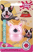 Бальзам для губ "Собачка" з ароматом полуниці - Chlapu Chlap Wild Strawberry Marshmallow Lip Balm — фото N1