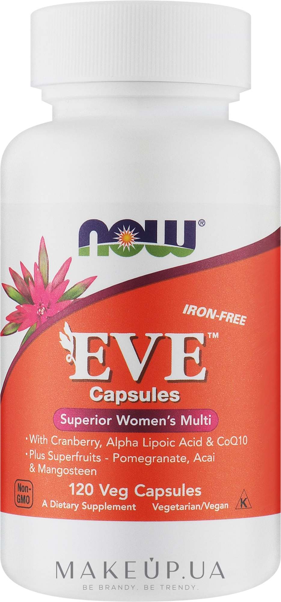 Мультивитамины в капсулах для женщин - Now Foods Eve Womans Multi — фото 120шт