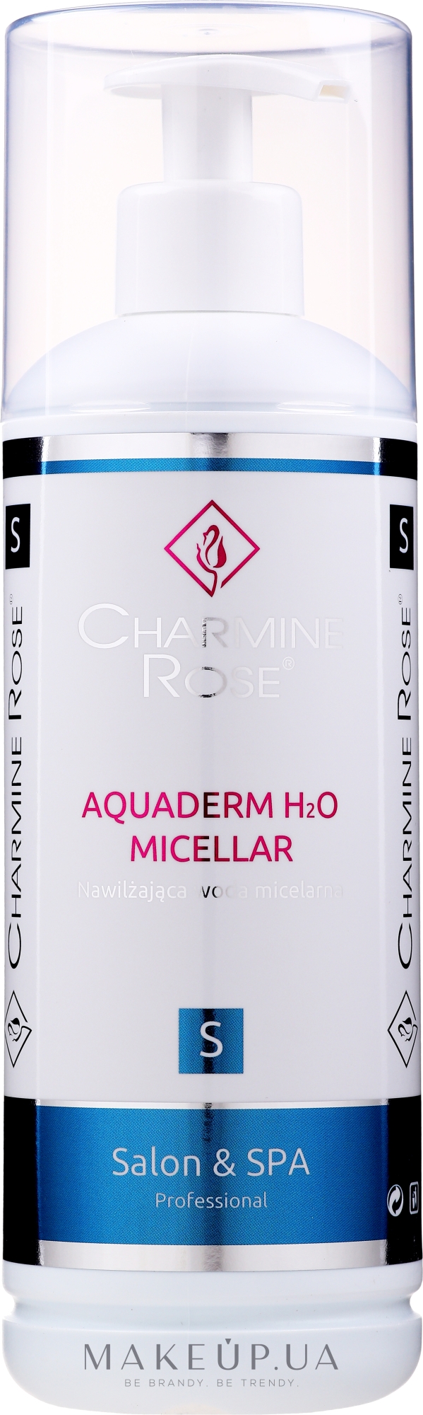 Увлажняющая мицеллярная вода - Charmine Rose Aquaderm H2O Micellar — фото 200ml