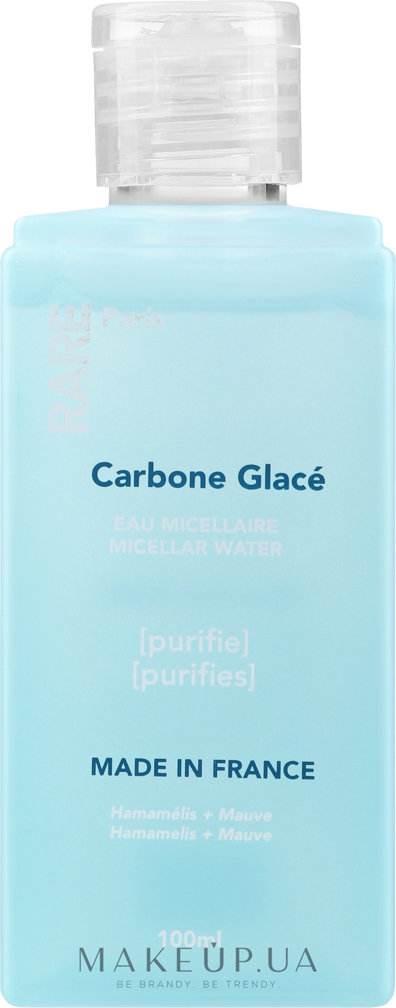 Мицеллярная вода - RARE Paris Carbone Glace Purifying Micellar Water — фото 100ml