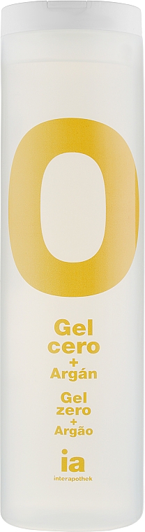 Гель для душа "0%" с маслом аргана для чувствительной кожи - Interapothek Gel Cero + Argan — фото N1