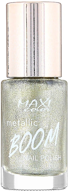 Лак для нігтів - Maxi Color Metalic Boom Nail Polish — фото N1