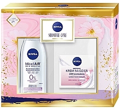 Духи, Парфюмерия, косметика Набор - NIVEA Sensitive Care (mic/water/200ml + f/cr/50ml)