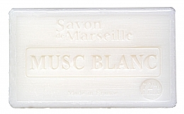Мило "Білий мускус" - Le Chatelard 1802 Savon de Marseille White Musk Soap — фото N1