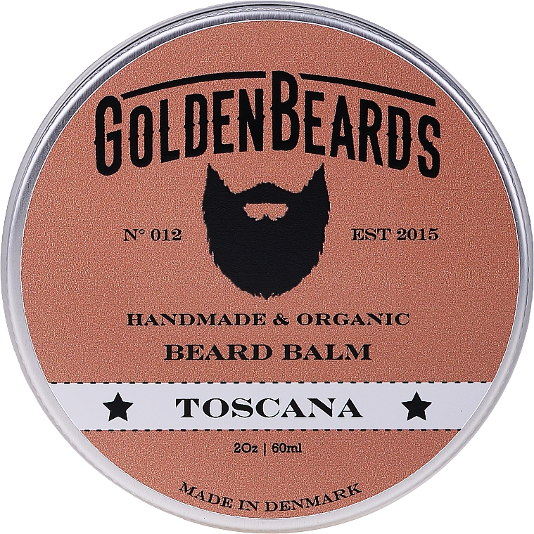 Бальзам для бороди "Toscana" - Golden Beards Beard Balm — фото N6
