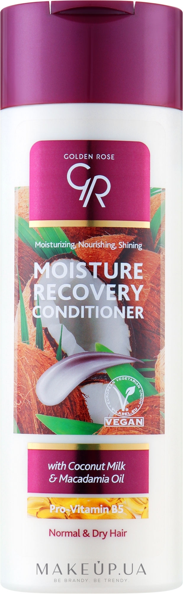 Кондиционер для нормальных и сухих волос - Golden Rose Moisture Recovery Conditioner — фото 430ml