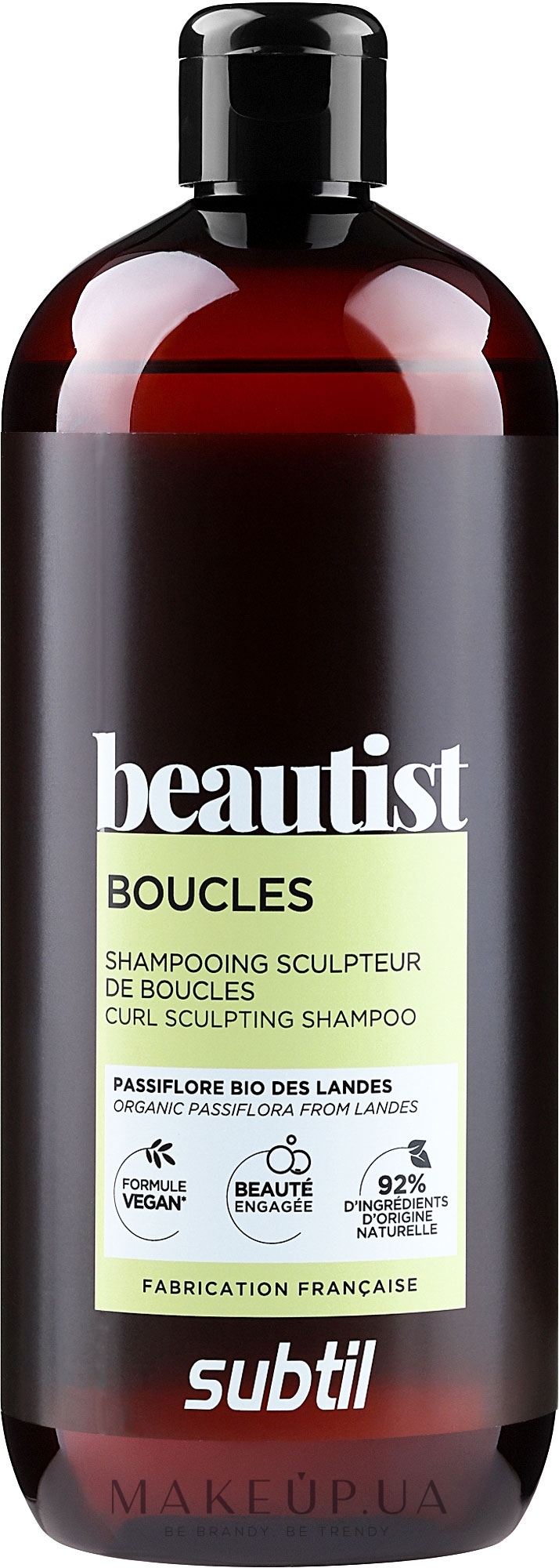 Шампунь для кучерявого волосся для приручення локонів - Laboratoire Ducastel Subtil Beautist Curly Shampoo — фото 950ml