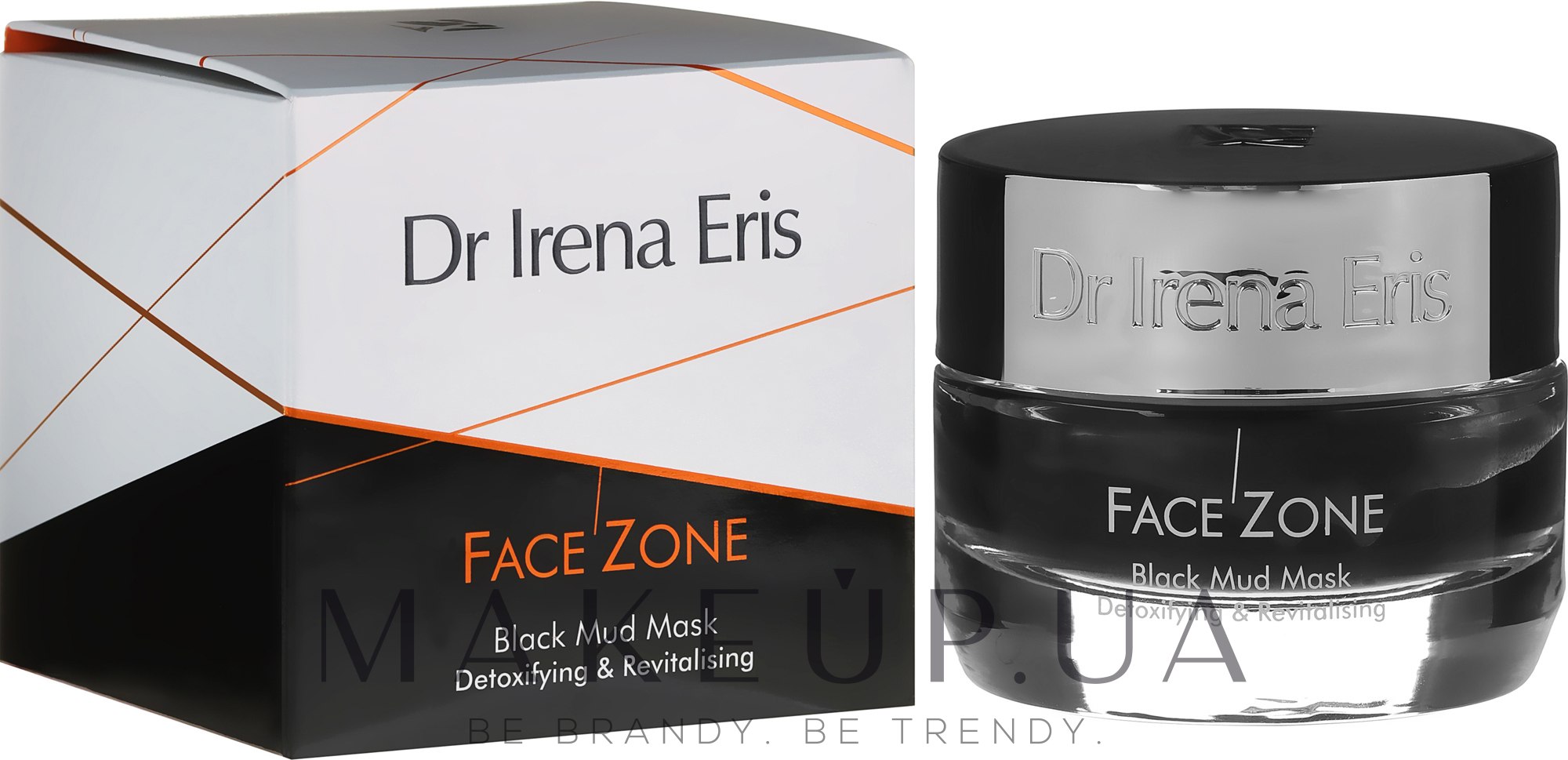 Детоксифицирующая и восстанавливающая маска для лица с черной грязью - Dr Irena Eris Face Zone Black Mud Mask Detoxifying & Revitalising — фото 50ml