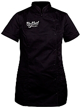 Парикмахерский фартук, XS, черный - NeoNail Professional NeoNail Apron Black — фото N2