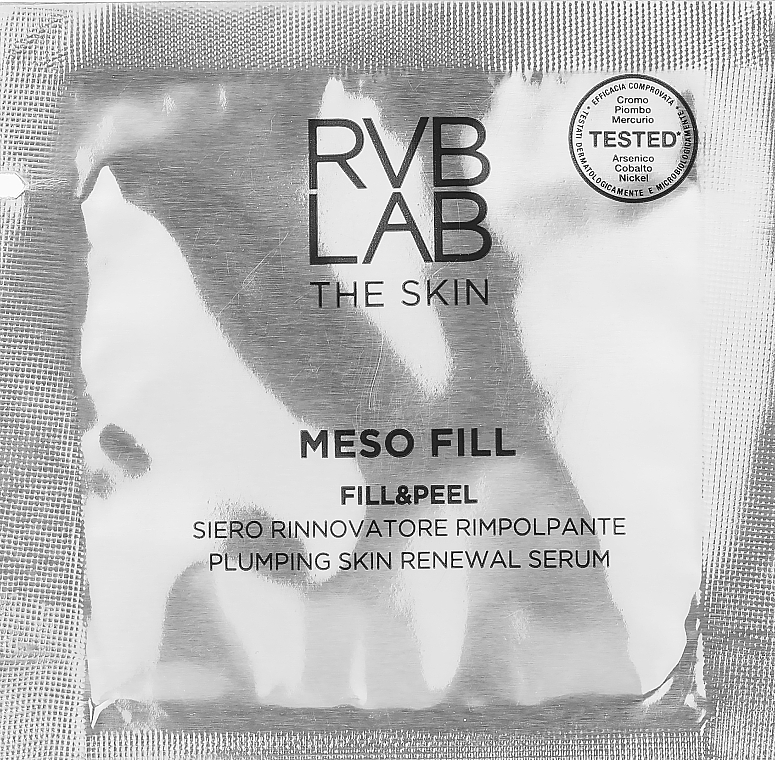 Сироватка для шкіри обличчя - RVB LAB Meso Fill Plumping Skin Renewal Serum (пробник) — фото N2