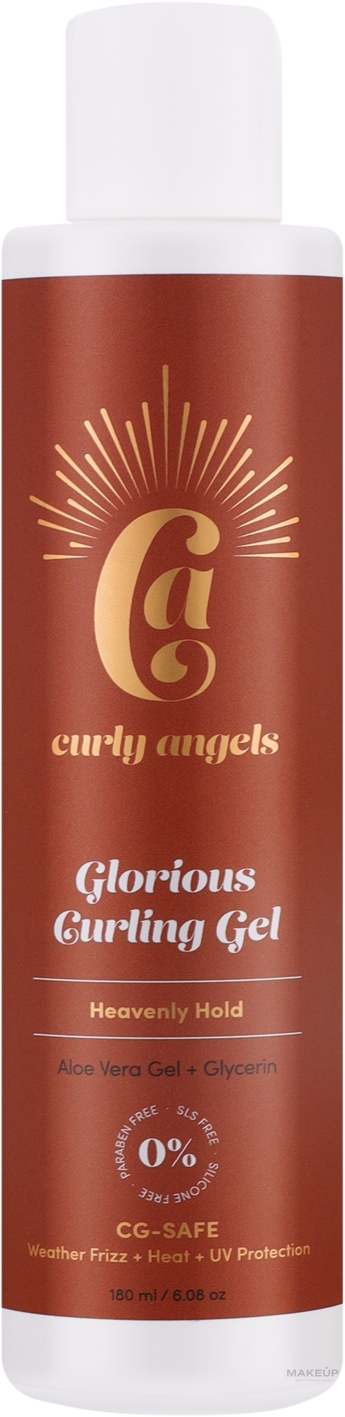 Гель для укладки кудрявых волос - Curly Angels Glorious Curling Gel — фото 180ml