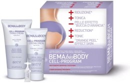 Парфумерія, косметика УЦЕНКА Антицелюлітний комплекс для тіла - Bema Cosmetici BemaBioBody Cell-Program (cr/250ml + lot/5x5ml + cr/150ml + шортики) (тестер) *