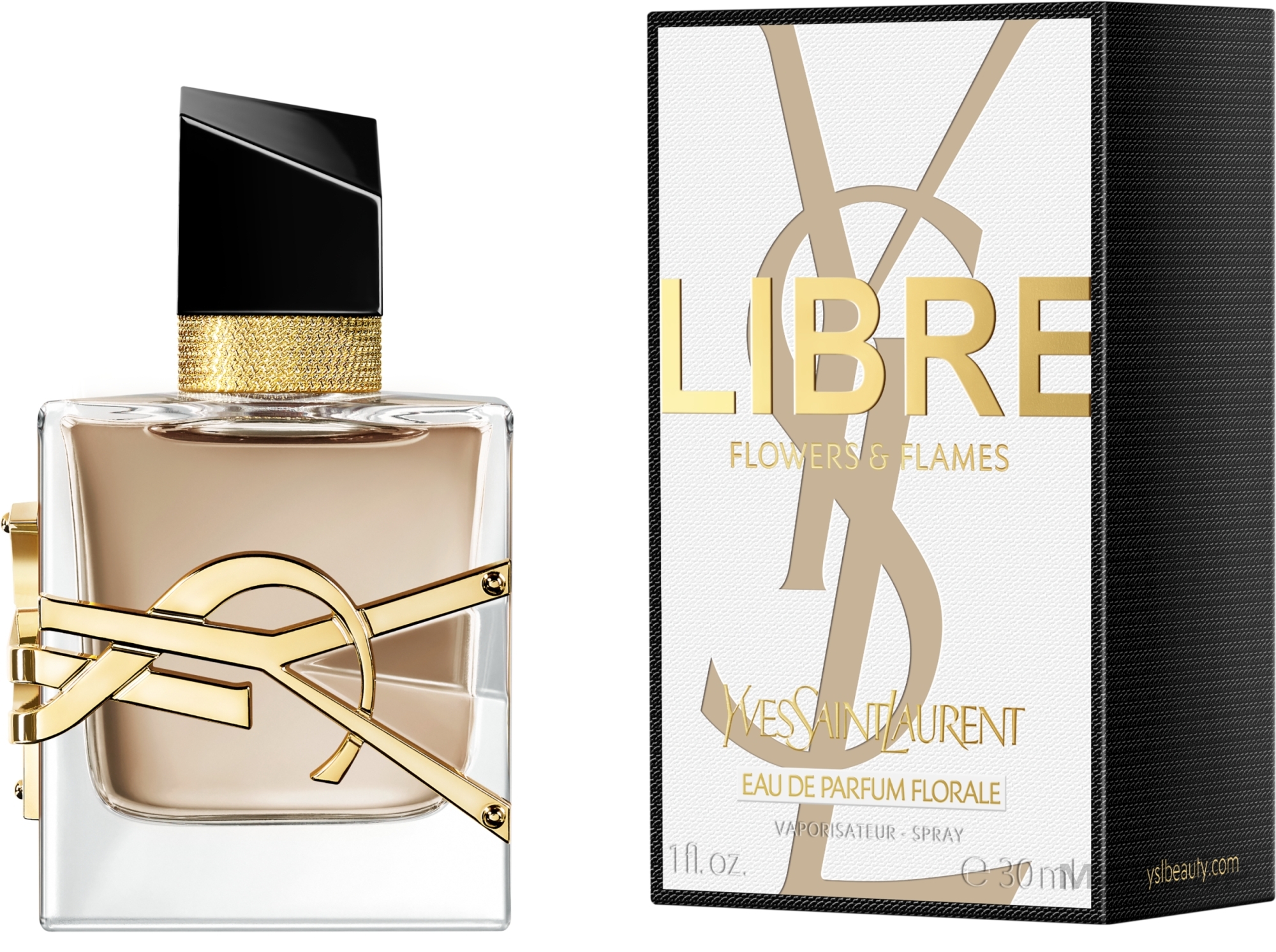 Yves Saint Laurent Libre Flowers & Flames - Парфюмированная вода — фото 30ml