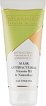 Антибактериальная маска с витамином В3 и наносеребром - pHarmika Mask Antibacterial Vitamin B3 & Nanosilver — фото N1
