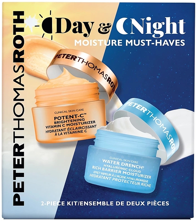 Набор - Peter Thomas Roth Day & Night Moisture Must-Haves (f/cr/2x20ml) — фото N1