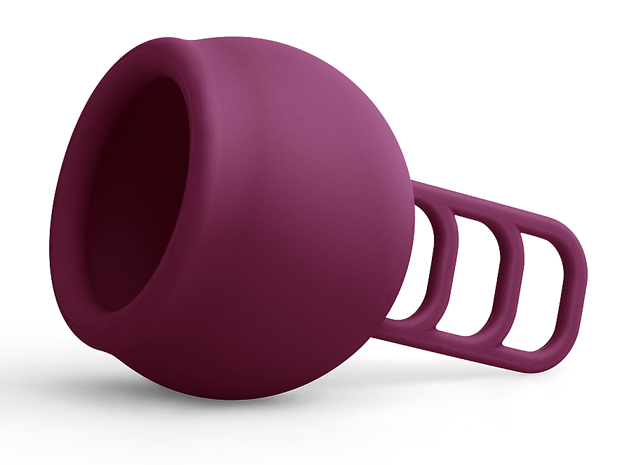 Універсальна менструальна чаша, фіолетова - MeLuna Menstrual Cup Galaxy — фото N2