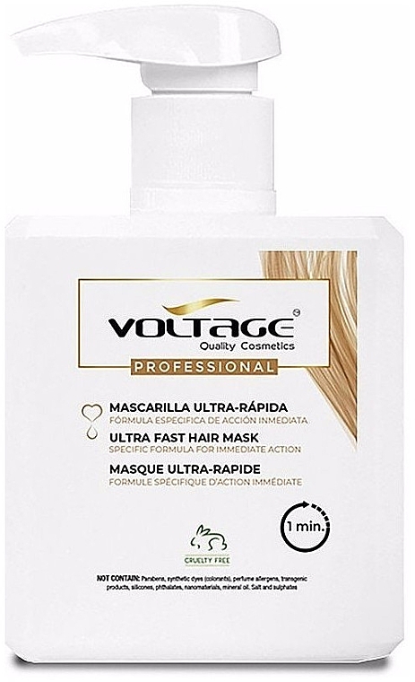 Маска для волосся - Voltage Ultra Fast Hair Mask — фото N1