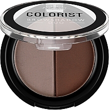 Духи, Парфюмерия, косметика Тени для бровей - Maxi Color Colorist Browshadow Duo