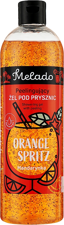 Гель для душа с пилингом "Апероль Шприц" - Natigo Melado Shower Gel Orange Spritz — фото N1