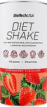 Протеиновый коктейль "Клубника" - BioTechUSA Diet Shake Strawberry Hight Fiber Protein Meal — фото N1