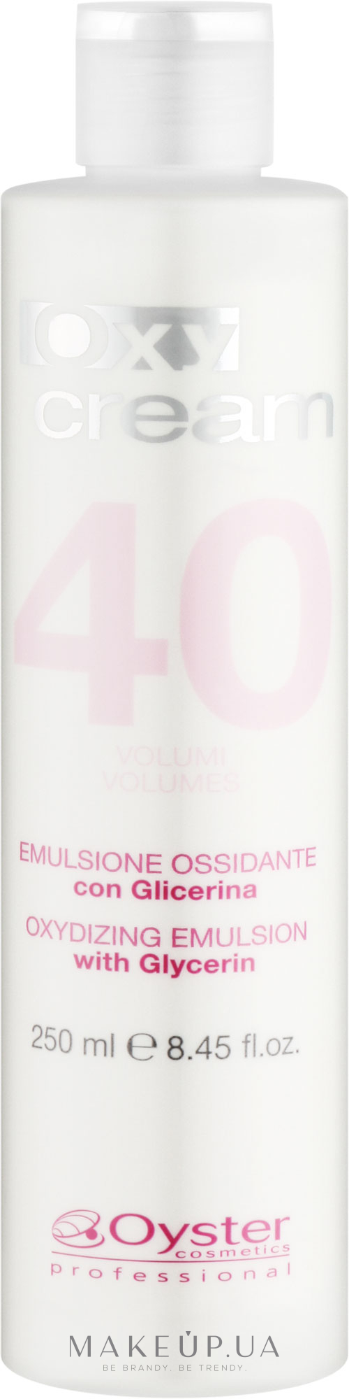 Окислювальна емульсія 40 Vol 12% - Oyster Cosmetics Emulsione Ossidante — фото 250ml