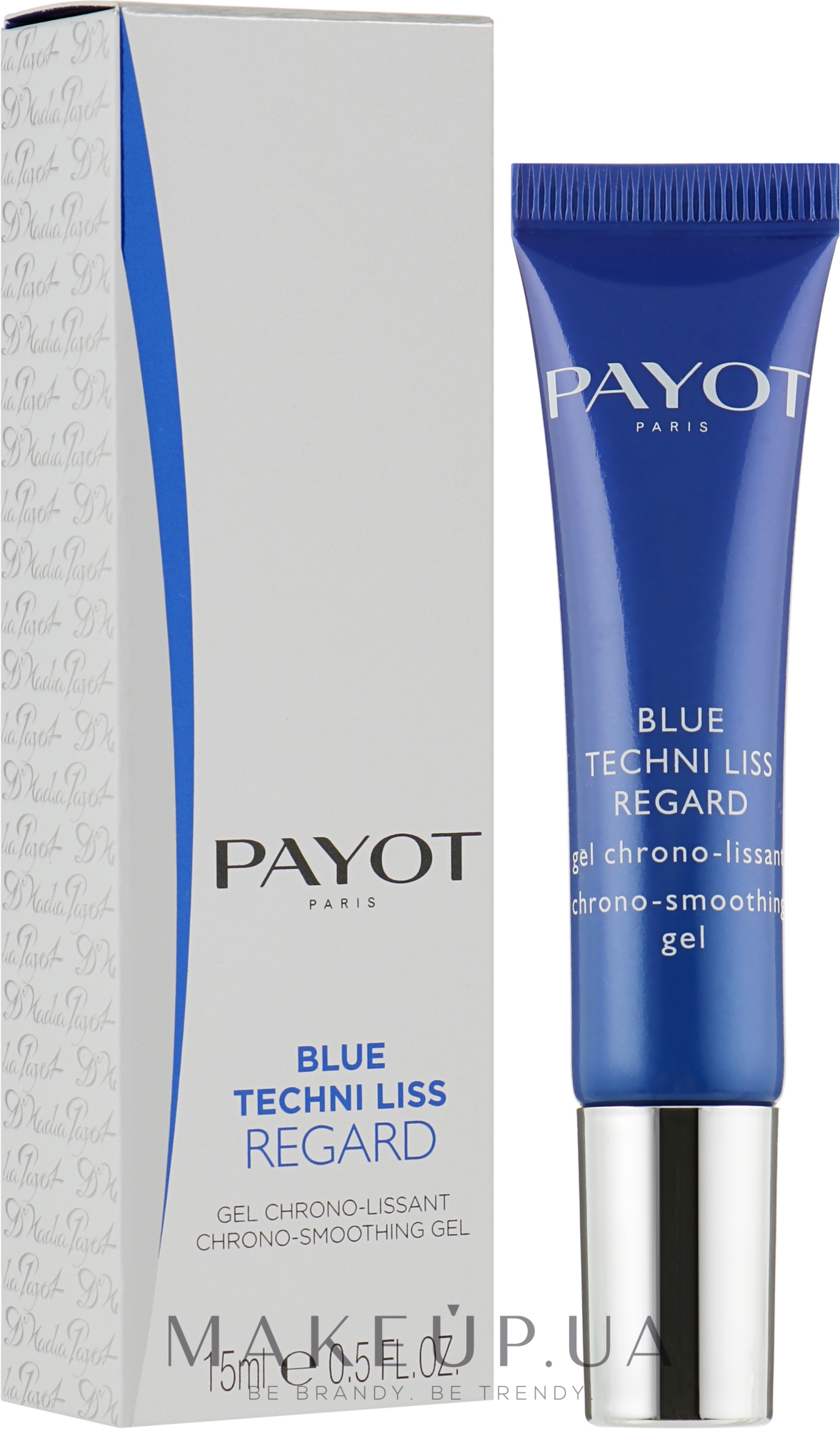 Крем-гель хроноактивний для шкіри навколо очей - Payot Blue Techni Liss Regard — фото 15ml
