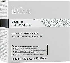 Парфумерія, косметика Диски для глибокого очищення шкіри - Babor Doctor Babor Clean Formance Deep Cleansing Pads