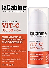 Крем-флюїд для обличчя - La Cabine VIT-C Facial Fluid Cream SPF50 — фото N2