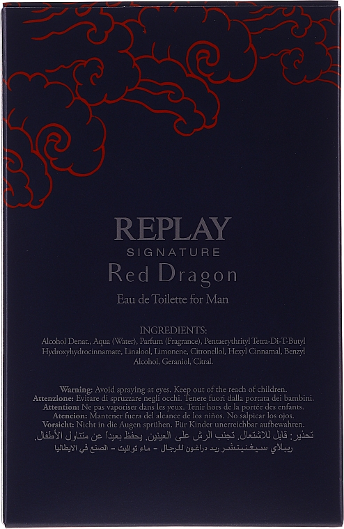Signature Replay Signature Red Dragon - Парфумована вода — фото N3