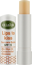Бальзам для губ с какао - Kalliston Lips To Kiss — фото N1