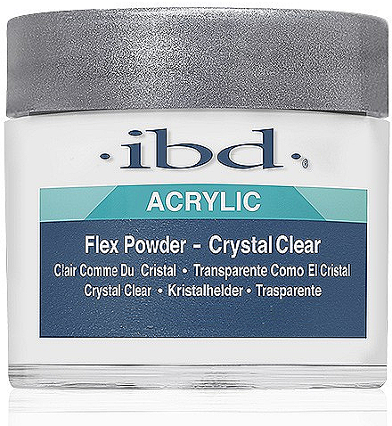 Акрилова пудра, кришталево-прозора - IBD Flex Powder Crystal Clear — фото N1