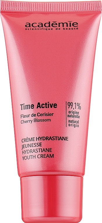Омолоджувальний крем для обличчя - Académie Time Active Cherry Blossom Jeunesse Hydrastiane Youth Cream — фото N1