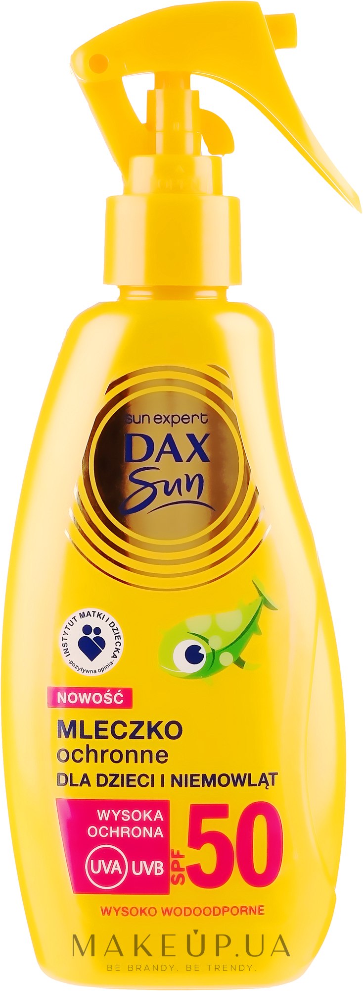 Детское защитное молочко от солнца - DAX Sun Body Lotion SPF 50 — фото 200ml