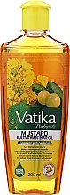 Духи, Парфюмерия, косметика Горчичное масло для волос - Dabur Vatika Naturals Mustard Multivitamin+ Hair Oil