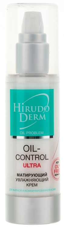 Зволожуючий матуючий крем - Hirudo Derm Oil Control Ultra — фото N4
