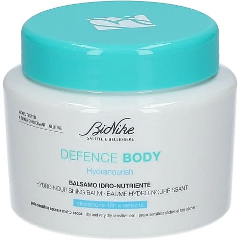 Зволожувальний бальзам для тіла - BioNike Defence Body Hydro-Nourishing Balm — фото N1