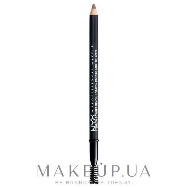 Карандаш для бровей - NYX Professional Makeup Eyebrow Powder Pencil — фото Ash Brown