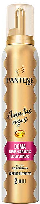 Пена для укладки волос - Pantene Pro-V Nutritiva Foam Curls — фото N1
