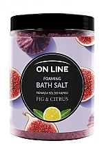 Соль для ванн "Инжир и цитрусовые" - On Line Fig & Citrus Bath Sea Salt  — фото N1