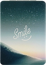 Зеркало косметическое "Smile", прямоугольное, темно-серое - SPL — фото N1