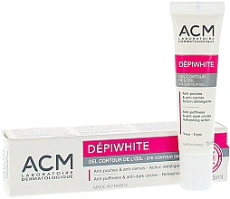 Гель для контура глаз - ACM Laboratoires Depiwhite Eye Contour Gel — фото N1