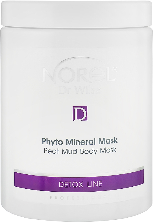 Маска фитоминеральная грязевая - Norel Phyto Mineral Mask peet mud body mask — фото N1