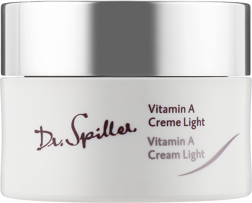 Крем для лица, дневной легкий - Dr. Spiller Vitamin A Cream Light — фото N1