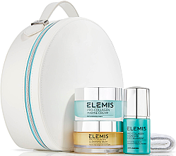 Парфумерія, косметика Набір - Elemis Pro-Collagen Heroes Collection (cl/balm/50g + f/cr/50ml + eye/treatment/15ml + bag)