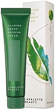 Духи, Парфюмерия, косметика Успокаивающий освежающий крем для лица - Lapalette Calming Green Refresh Cream